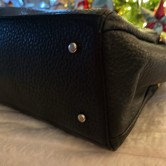 Kate Spade Southport Avenue Lydia EUC black pebbled leather satchel - Picture 9 of 15